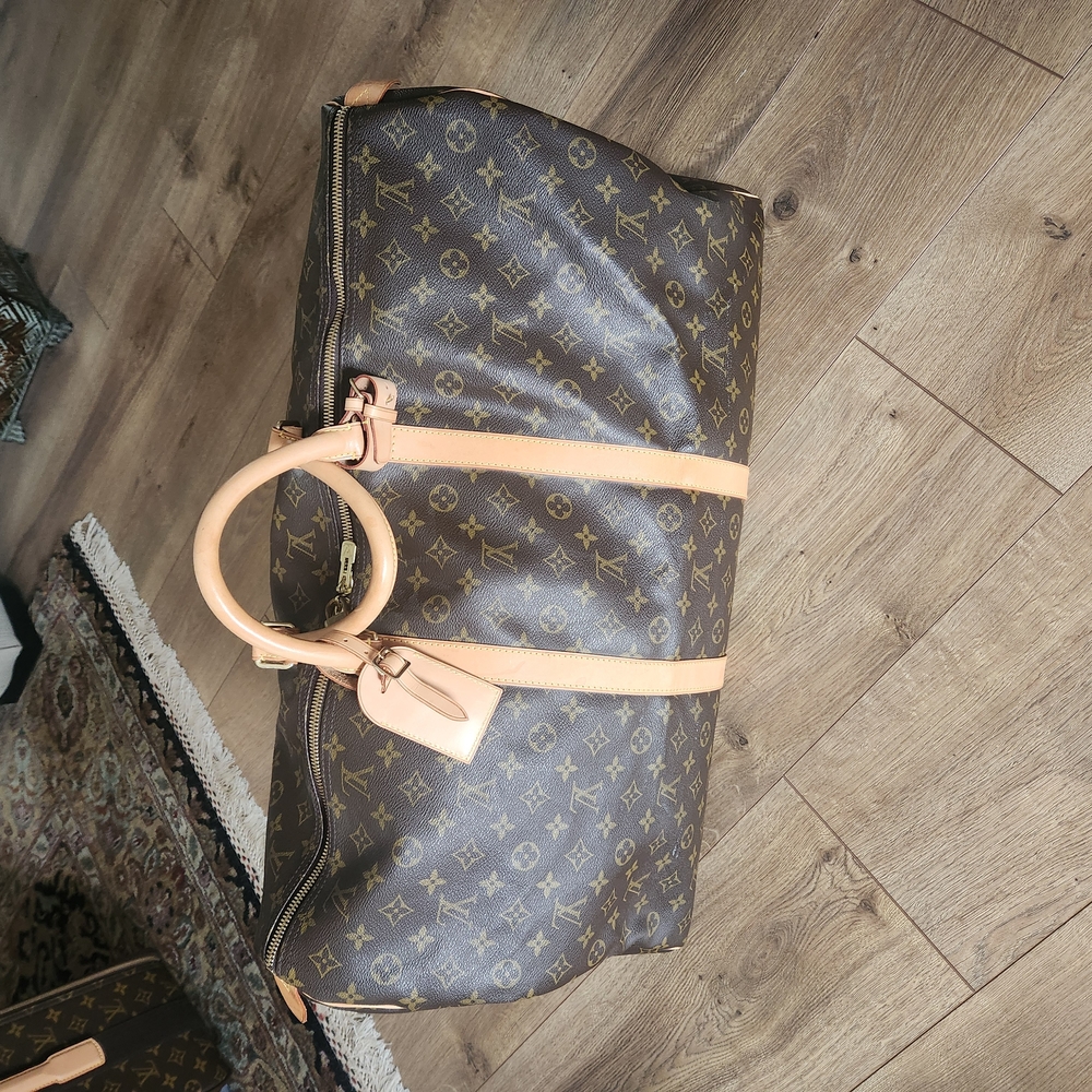 Louis Vuitton Monogram Brown Duffel Travel Bag - Picture 2 of 15